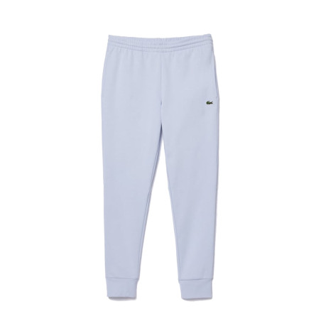 PANTALON DE SURVÊTEMENT HOMME LACOSTE EN MOLLETON DE COTON BIOLOGIQUE BLEU CLAIR