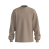 T-SHIRT HUGO RELAXED FIT BEIGE À MANCHES LONGUES ET LOGO IMPRIMÉ DAPOSO