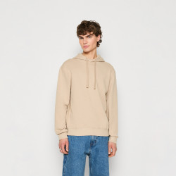 Sweat à capuche avec un logo contrastant sur la poitrine HUGO Chez DMS