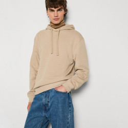 Sweat à capuche avec un logo contrastant sur la poitrine HUGO Chez DMS