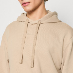 Sweat à capuche avec un logo contrastant sur la poitrine HUGO Chez DMS