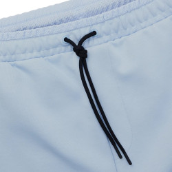 BAS DE SURVÊTEMENT BOSS EN COTON MÉLANGÉ BLEU CIEL AVEC LOGO EN RELIEF HADIKO 1