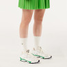 Baskets Lacoste L003 2K24 Blanches et Vertes Chez DM'Sports