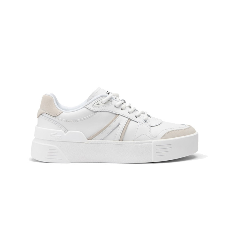 BASKETS LACOSTE L002 SUMMER STYLE BLANCHES EN CUIR