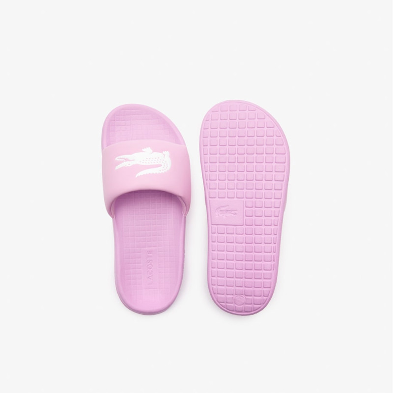 Claquettes Lacoste Enfant Roses à la boutique DM'Sports