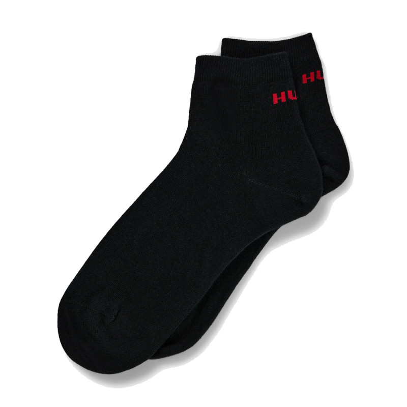 LOT DE 2 CHAUSSETTES NOIRES HUGO SH LOGO CC