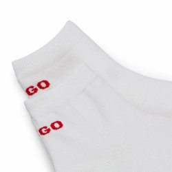 LOT DE 2 CHAUSSETTES BLANCHES HUGO SH LOGO CC