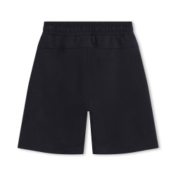 SHORT BLEU MARINE BOSS ENFANT LÉGER AVEC DÉCOUPES