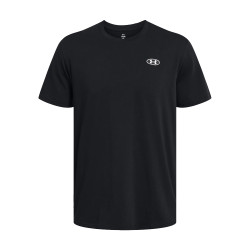 T-SHIRT ÉPAIS UA LEFT CHEST PATCH UNDER ARMOUR NOIR