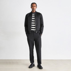 VESTE À MONOGRAMMES JACQUARD