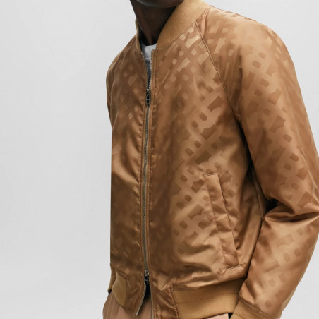VESTE À MONOGRAMMES JACQUARD