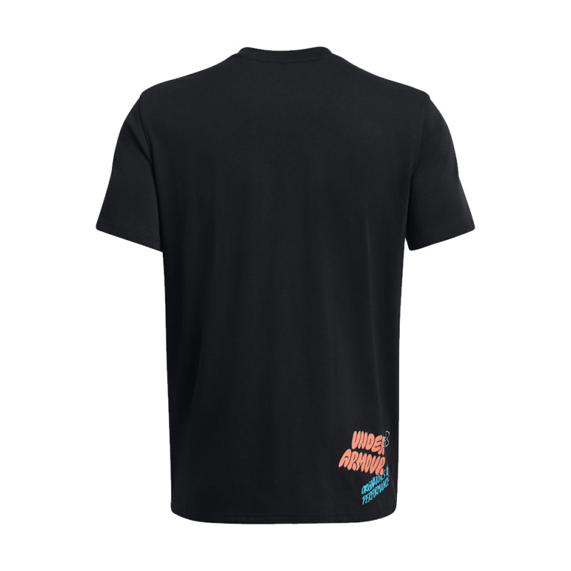 T-SHIRT BRODÉ UNDER ARMOUR NOIR