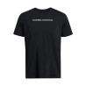 T-SHIRT BRODÉ UA LOGO OVERLAY UNDER ARMOUR NOIR