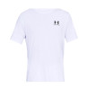 T-SHIRT UA SPORTSTYLE LEFT CHEST UNDER ARMOUR BLANC