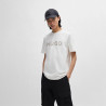 T-Shirt Hugo en jersey de coton avec logo au crochet Chez DMS