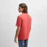 DOS DU T-SHIRT UNI ROUGE