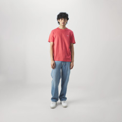 T-SHIRT HUGO ROUGE EN JERSEY DE COTON AVEC LOGO IMPRIMÉ DERO222
