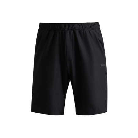 SHORT DE SPORT NOIR HECON ACTIVE BOSS HOMME