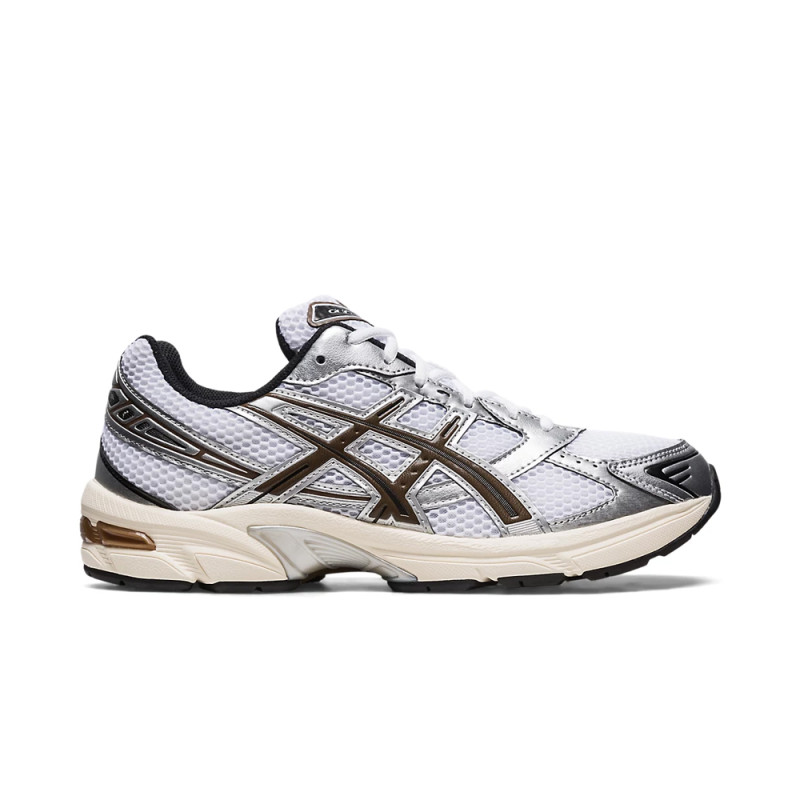 BASKETS ASICS GEL-1130 BLANCHES ET MARRON