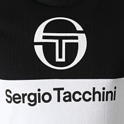 t-shirt enfant sergio tacchini noir et blanc