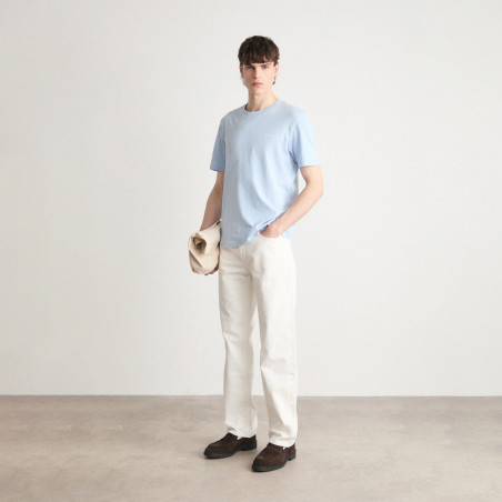 Les T-Shirts Hugo DERO222 Bleu Ciel à la boutique DM'Sports Lyon !