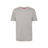T-SHIRT HUGO GRIS EN JERSEY DE COTON AVEC LOGO IMPRIMÉ DERO222