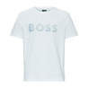 T-SHIRT NOIR REGULAR BOSS EN COTON STRETCH AVEC LOGO DE LA SAISON TEEBERO 1