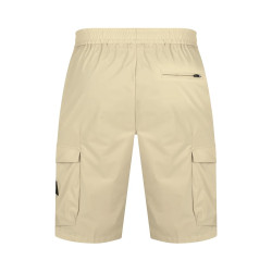 SHORT S_URBANEX-CARGO1 BOSS EN POPELINE À SÉCHAGE RAPIDE BEIGE