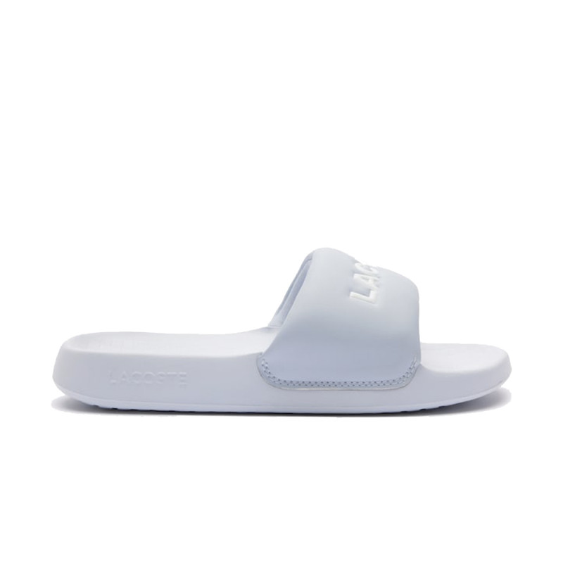 CLAQUETTES LACOSTE SERVE SLIDE 1. FEMME EN TISSU