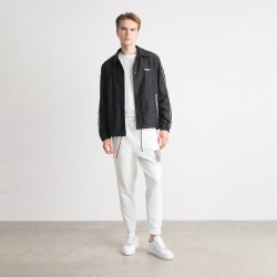 BAS EN COTON MÉLANGÉ