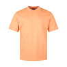 T-SHIRT ORANGE RELAXED FIT EN JERSEY DE COTON À LOGO IMPRIMÉ DAPOLINO HUGO