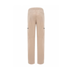 PANTALON DROIT BEIGE HUGO AVEC POCHES ZIPPÉES DALEK241D