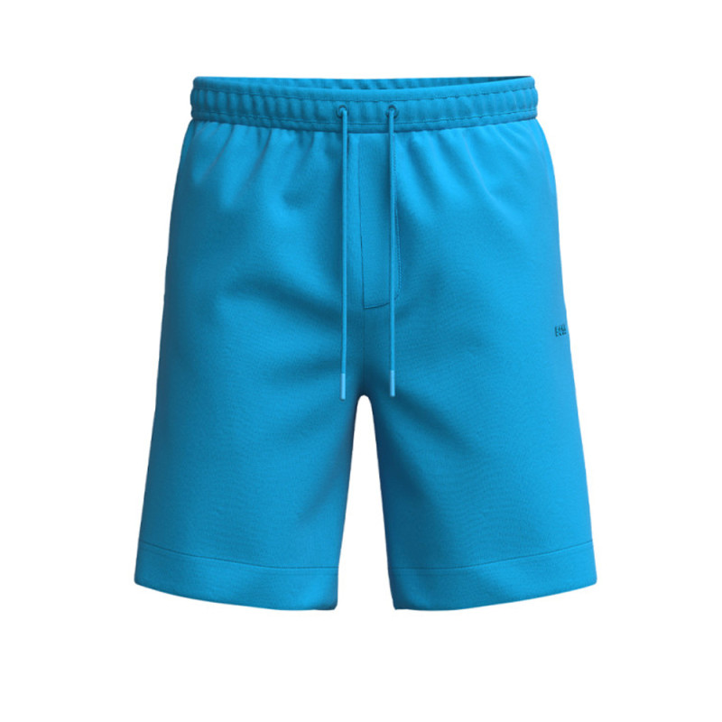 SHORT REGULAR FIT BOSS BLEU TURQUOISE HEADLO