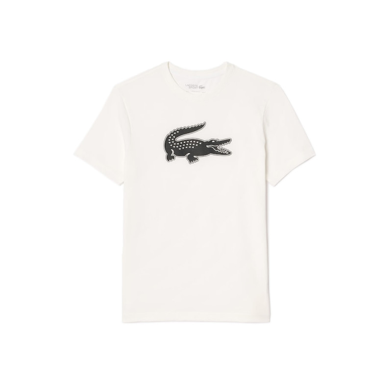 T-SHIRT LACOSTE SPORT EN JERSEY RESPIRANT IMPRIMÉ CROCODILE 3D