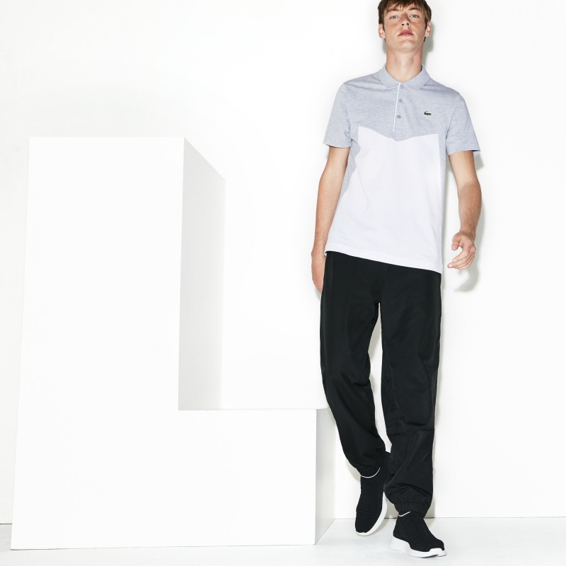 Pantalon de survêtement Homme Lacoste SPORT diamante uni Noir XH120T