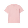 T-SHIRT LACOSTE CLASSIC FIT EN JERSEY DE COTON ROSE