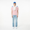 T-SHIRT ROSE LACOSTE