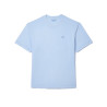 T-SHIRT LACOSTE EN JERSEY TEINTURE NATURELLE BLEU
