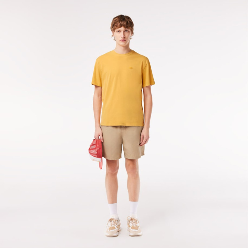 T-SHIRT EN JERSEY TEINTURE NATURELLE