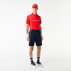 SHORT DE TENNIS LACOSTE SPORTSUIT BLEU MARINE SANS DOUBLURE