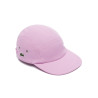 CASQUETTE GIROLLE UNISEXE UNIE LACOSTE EN PIQUÉ DE COTON BIOLOGIQUE ROSE BONBON