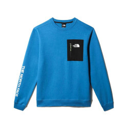 SWEAT BLEU COL ROND THE NORTH FACE TECH CREW
