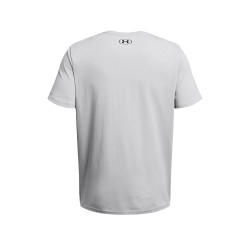 T-SHIRT MANCHES COURTES GRIS UNDER ARMOUR AVEC LOGO