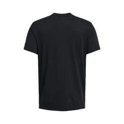 T-SHIRT MANCHES COURTES NOIR UNDER ARMOUR AVEC LOGO