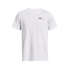 T-SHIRT MANCHES COURTES BLANC UNDER ARMOUR AVEC LOGO 1382904