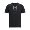 T-SHIRT À MANCHES COURTES GEL STACK UNDER ARMOUR NOIRES