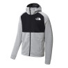 VESTE ZIPPÉE FLEECE THE NORTH FACE GRIS