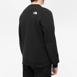Sweat Noir col rond The North Face Crew chez DM'Sports