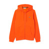 SWEATSHIRT ZIPPÉ À CAPUCHE LACOSTE SPORT AVEC EMPIÈCEMENTS EN MESH ORANGE