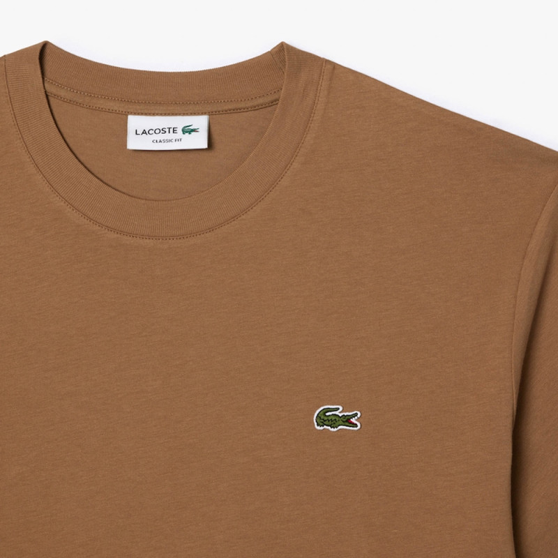 T-Shirt Lacoste Classic fit en jersey de coton Chez DM'Sports Lyon